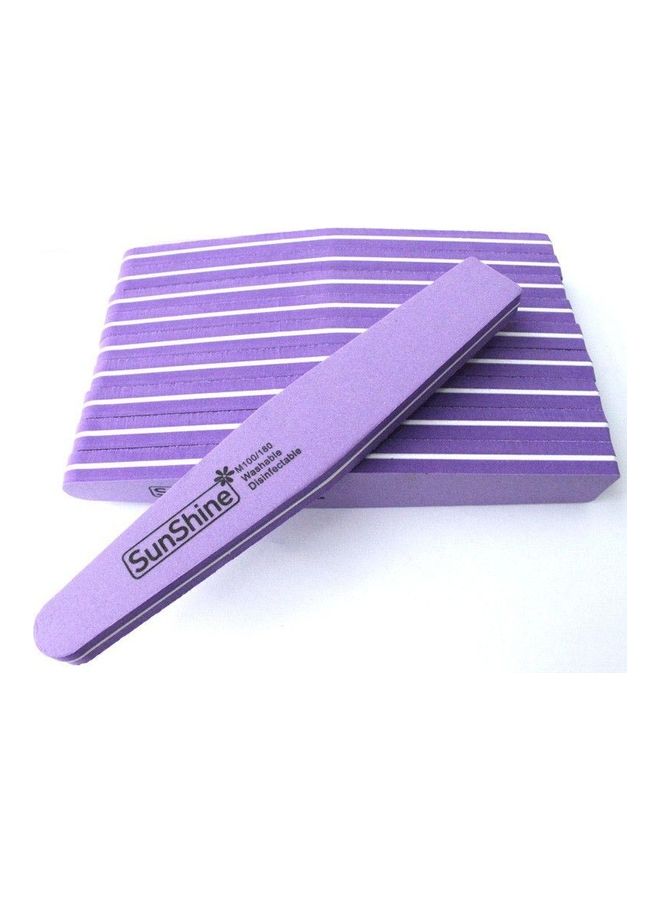 صن شاين 10 قطع من مبرد الأظافر مثلث 100/180 - Image 1