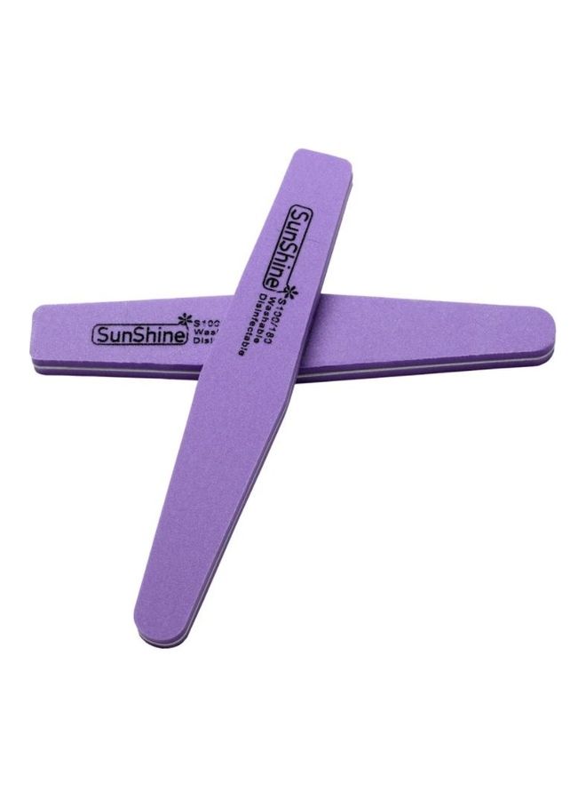 صن شاين 10 قطع من مبرد الأظافر مثلث 100/180 - Image 2