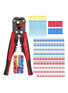 Generic 260-Piece Crimp Cable Terminals Set Kit With Wire Stripping Pliers Multicolour 17.8x2.3x10.5cm  - Image 1