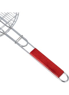 Royalford Round Bbq Grill Silver/Red 30x62cm  - Image 4