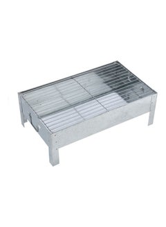 Royalford Bbq Stand With Grill Silver 39X23  - Image 2