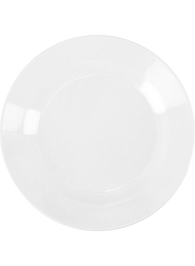 ديلكاسا طبق عشاء عميق ميلامين أبيض 10بوصة - Image 2