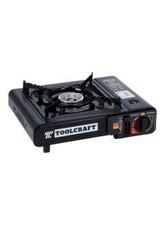 Royalford Portable Gas Stove Black 33.5x26x8cm  - Image 1