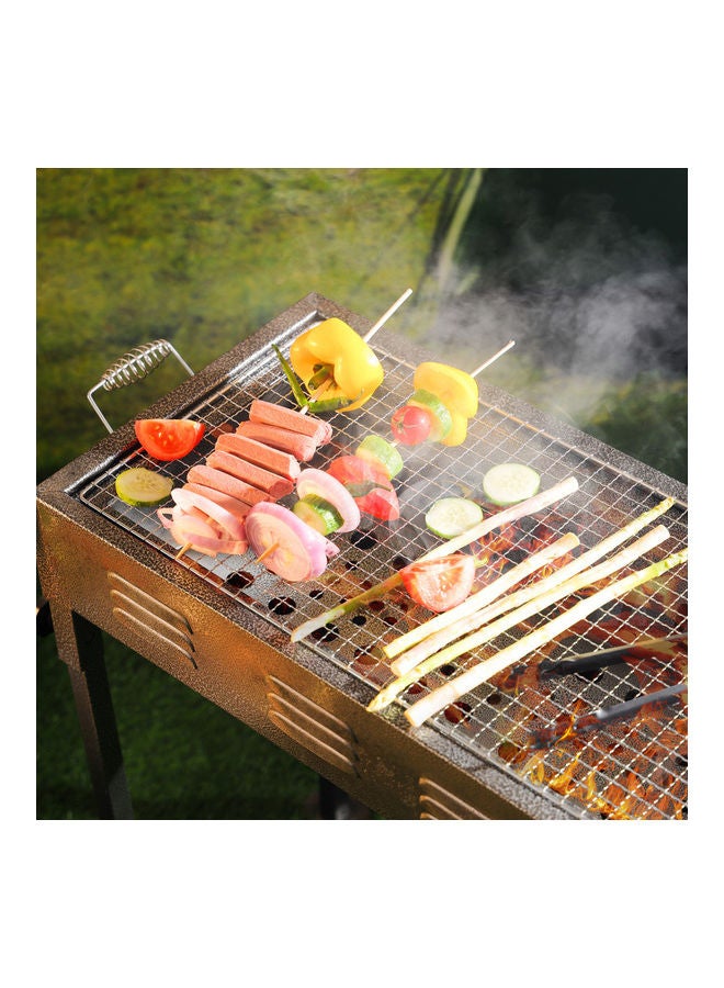 Royalford Bbq Stand With Grill Black 65x30x67cm  - Image 5