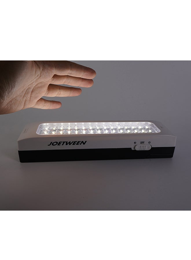 شاربدو مصباح LED مدمج قابل للشحن يعمل بالطاقة الشمسية أبيض 24.5x7x4.3سم - Image 3