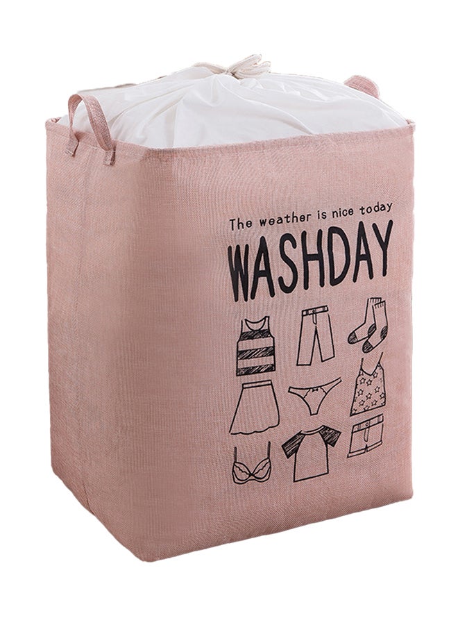 Sharpdo Quilt Clothing Storage Bag Pink 45x33.5x53cm - Image 1