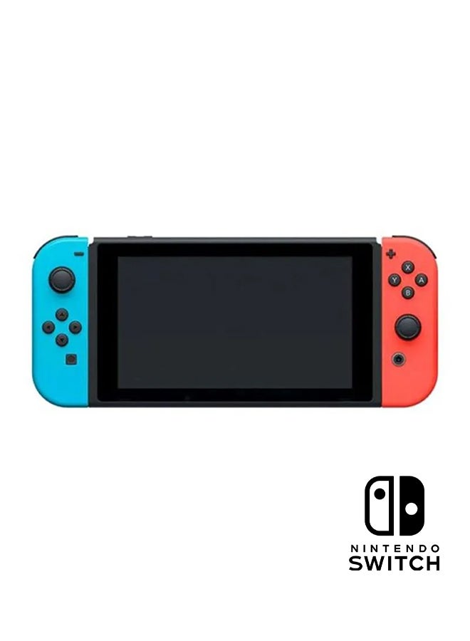 Switch with Neon Blue and Red Joy‑Con