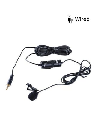 By-M1 Lavalier Stereo Clip Microphone BY-M1 Black - v1635445530/N22817380A_1
