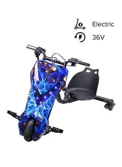 AGD 3-Wheeler Portable Lightweight Led Electric Drift Ride On Scooter For Kids Multicolour 94x60x64cm  - Image 1