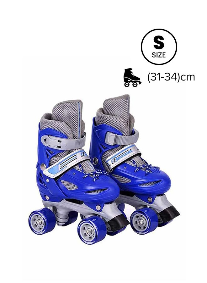 Asquare Kids Unisex Four Wheel Roller Skating Shoes S (31-34)cm S (31-34)cm  - Image 1