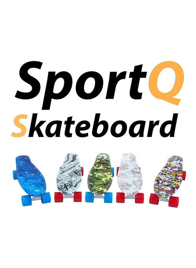 SportQ Skateboard With Colorful Led Starter Wheels 22inch - Image 2