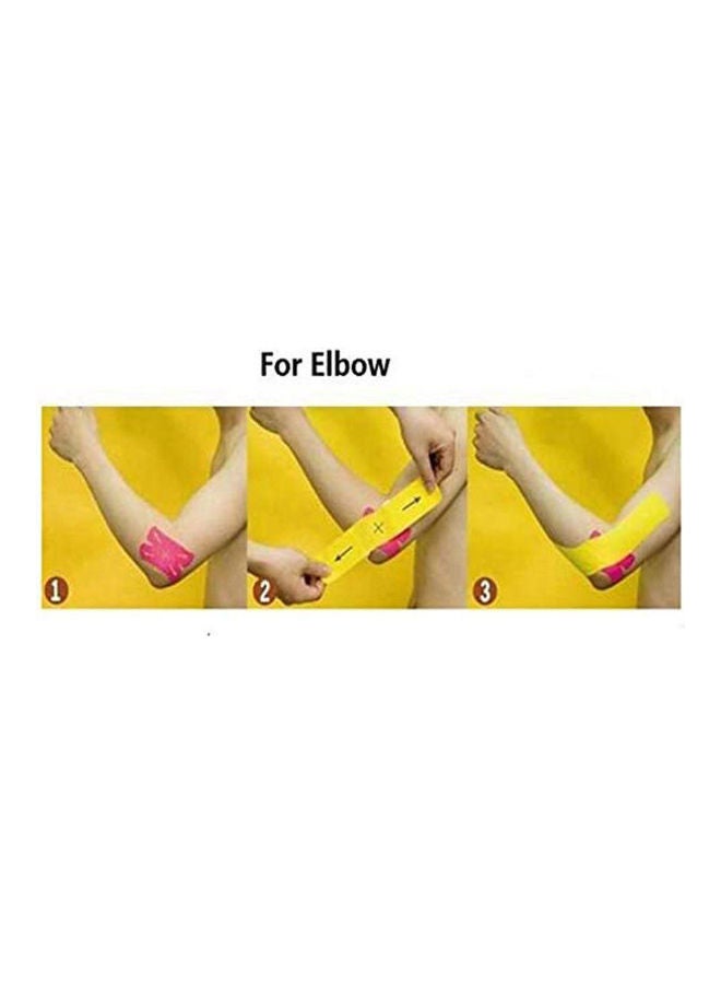 Generic Sports Tape  Roll Cotton Elastic Muscle Stickers Adhesive Bandage Strain  - Image 2