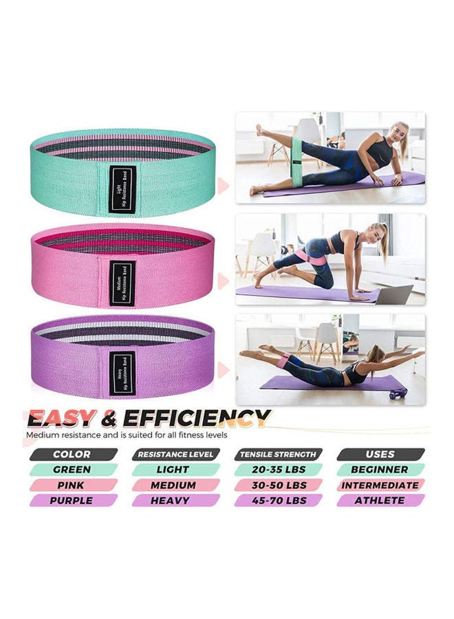 SportQ Elastic Straps Exercise Belts 3 Tier Boot Laces Legs And Butt - Image 2