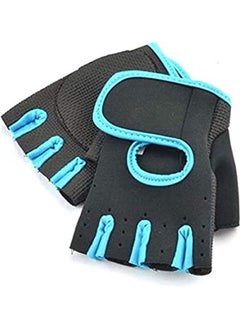 Gym Gloves Blue Edges 180grams - v1635455877/N51628995A_1