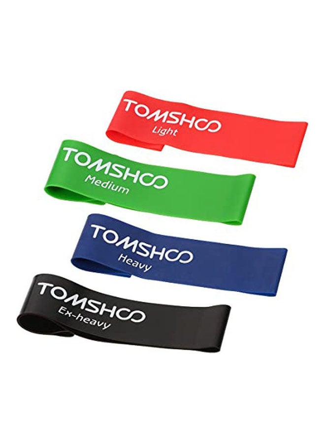 تومشو مجموعة شرائط مقاومة حلقية من 4 قطع