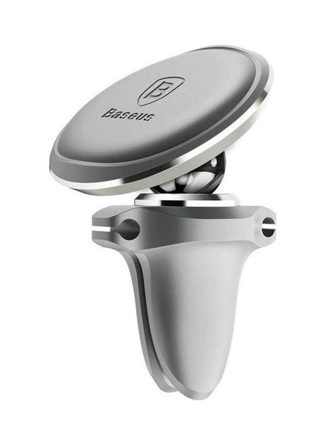 بيسوس حامل مغناطيسي بمسند يثبَّت في فتحة التهوية بالسيارة مع مشبك للكابل - Image 2