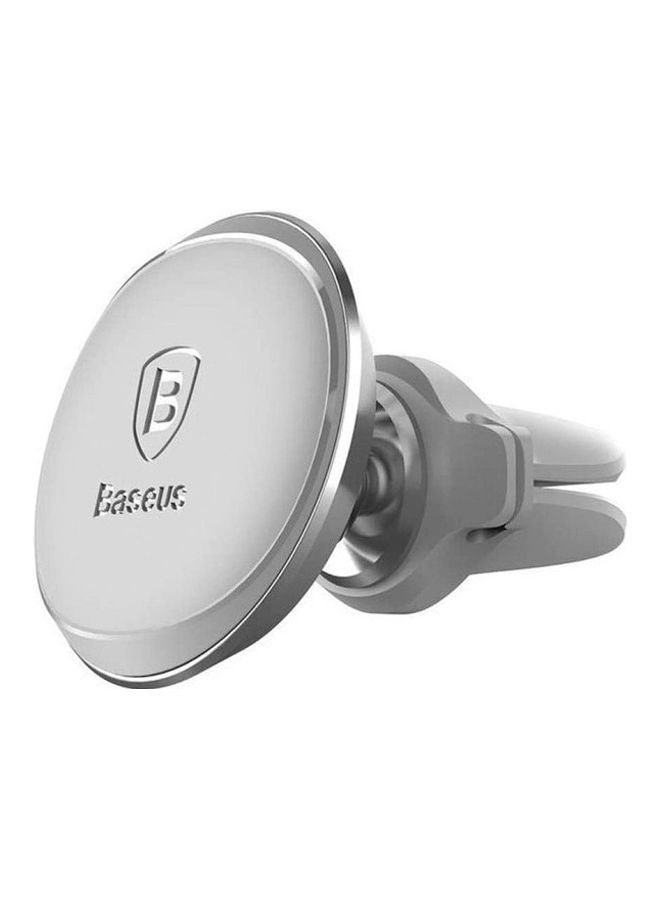 بيسوس حامل مغناطيسي بمسند يثبَّت في فتحة التهوية بالسيارة مع مشبك للكابل - Image 3