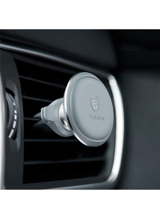 بيسوس حامل مغناطيسي بمسند يثبَّت في فتحة التهوية بالسيارة مع مشبك للكابل - Image 4