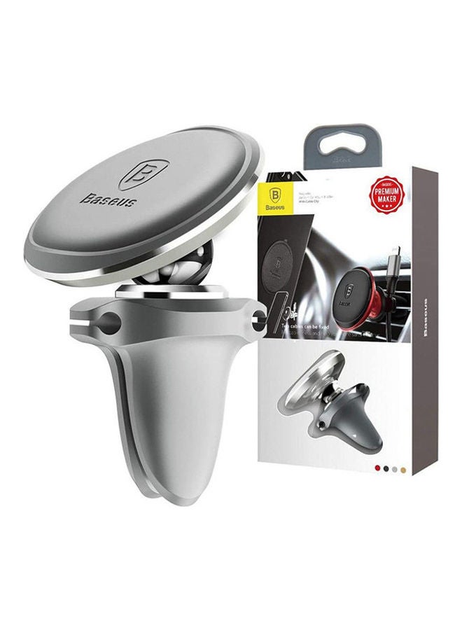 بيسوس حامل مغناطيسي بمسند يثبَّت في فتحة التهوية بالسيارة مع مشبك للكابل - Image 5