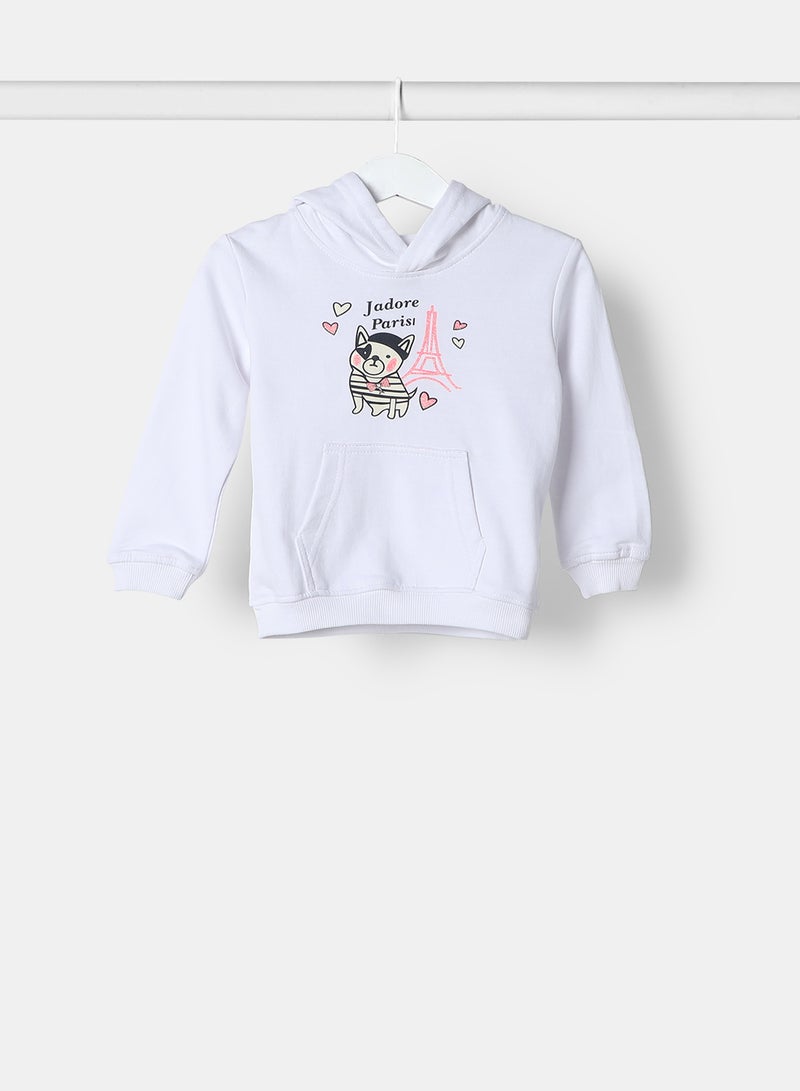 Zarafa Baby Girls Sweatshirt Cloud White  - Image 1
