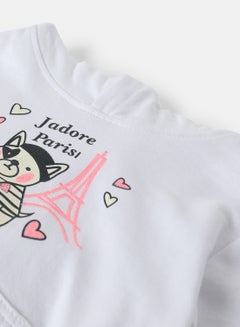 Zarafa Baby Girls Sweatshirt Cloud White  - Image 4