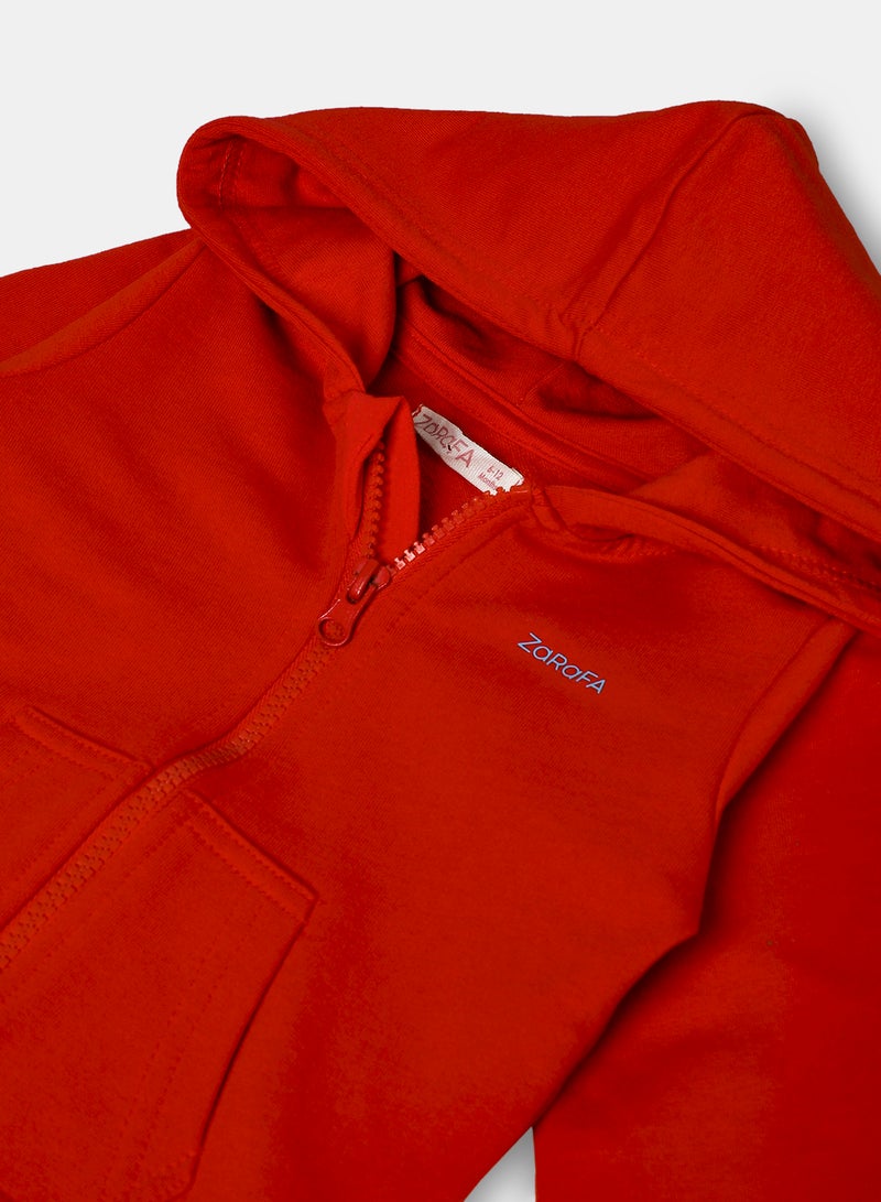 Baby Girls Hoodie Red - v1635488665/N50852692V_4