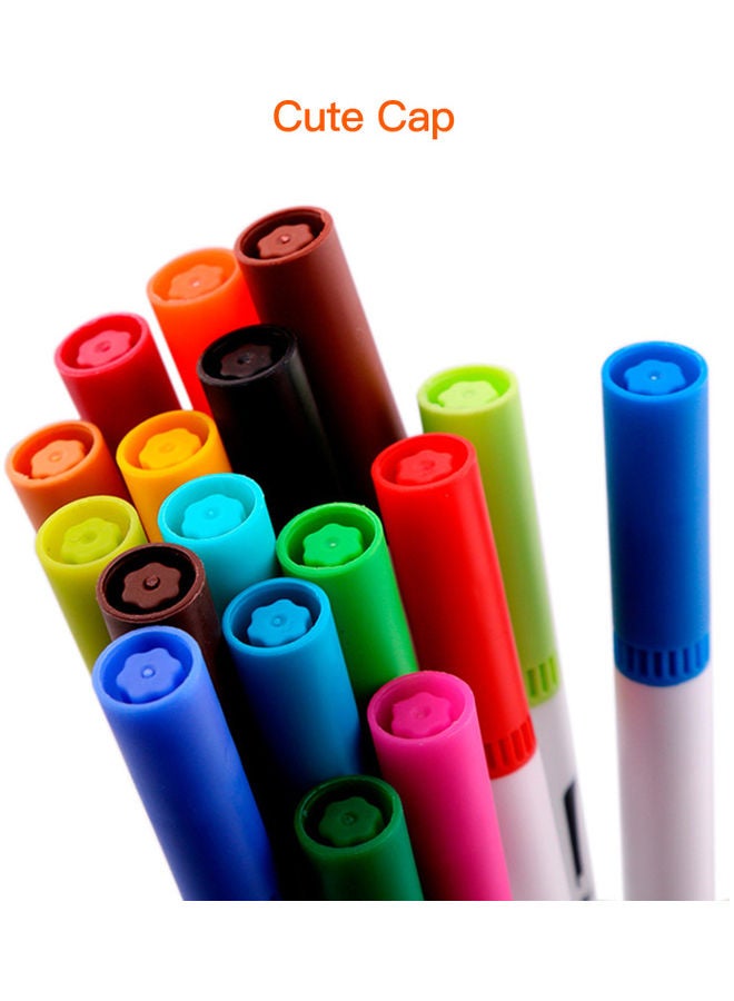 36-Colour Double Tip Pen Set Multicolour