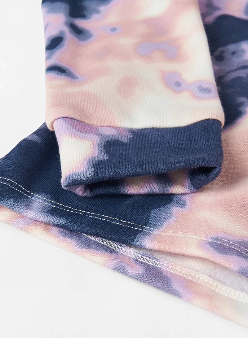 The Children's Place Kids/Teen Tie-Dye Hoodie Milky Way