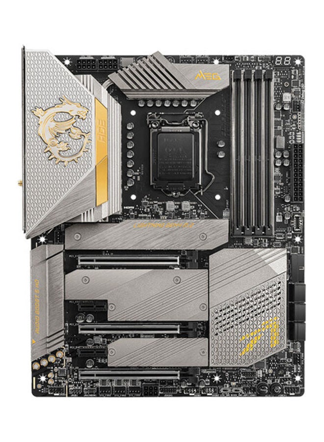 MSI Meg Z590 Ace Gold Edition Gaming Motherboard Black  - Image 2