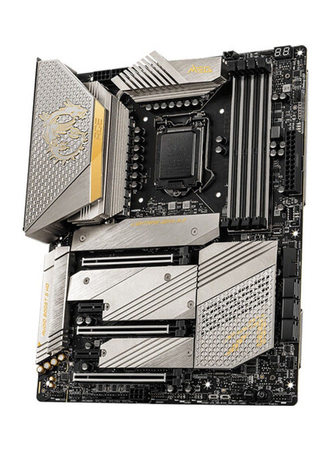 MSI Meg Z590 Ace Gold Edition Gaming Motherboard Black  - Image 3