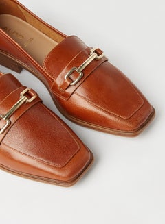ALDO Square Toe Loafers Brown  - Image 4