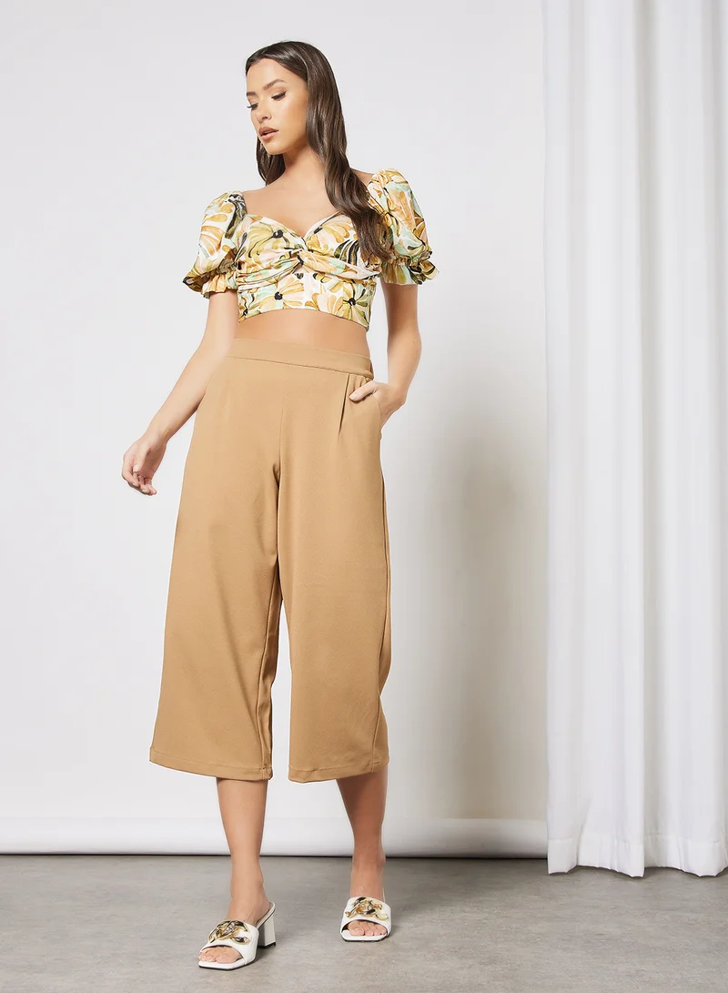 I.Scenery Culotte Pants