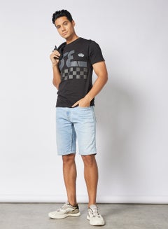 VANS SE Bikes Checker T-Shirt Black  - Image 3