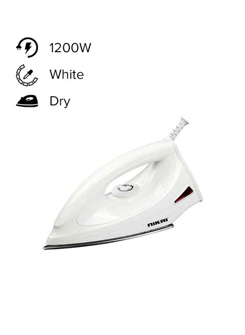 جهاز الكي الجاف بتصميم محمول 1200 W NDI725N أبيض