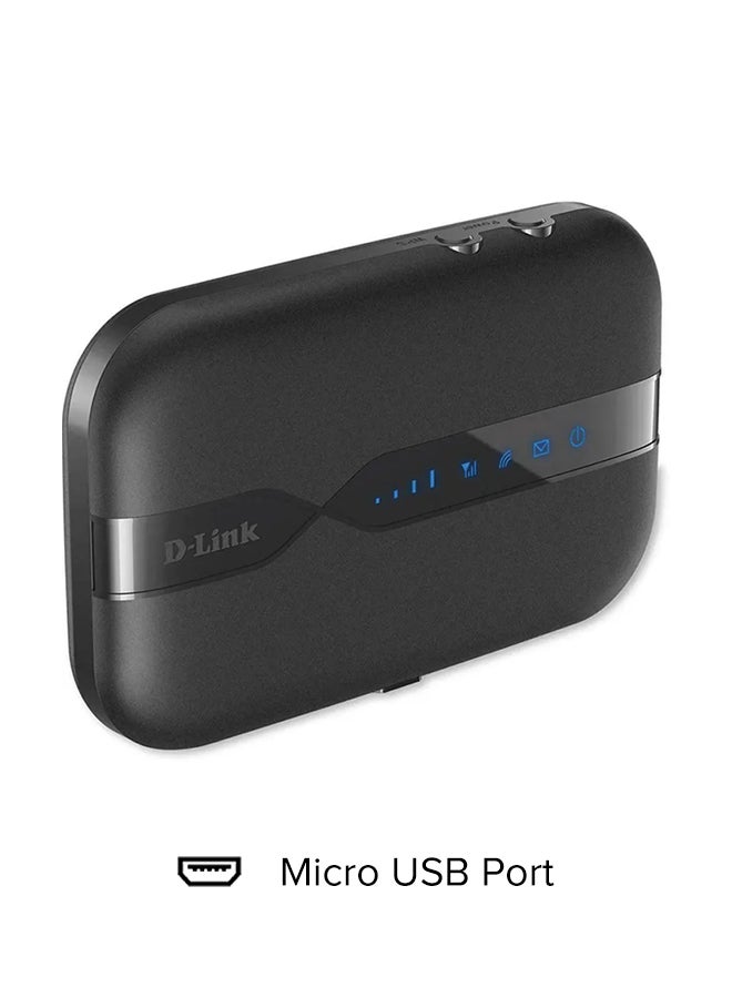 D-Link DWR-932 4G LTE 150 Mbps Mobile Router Black  - Image 2
