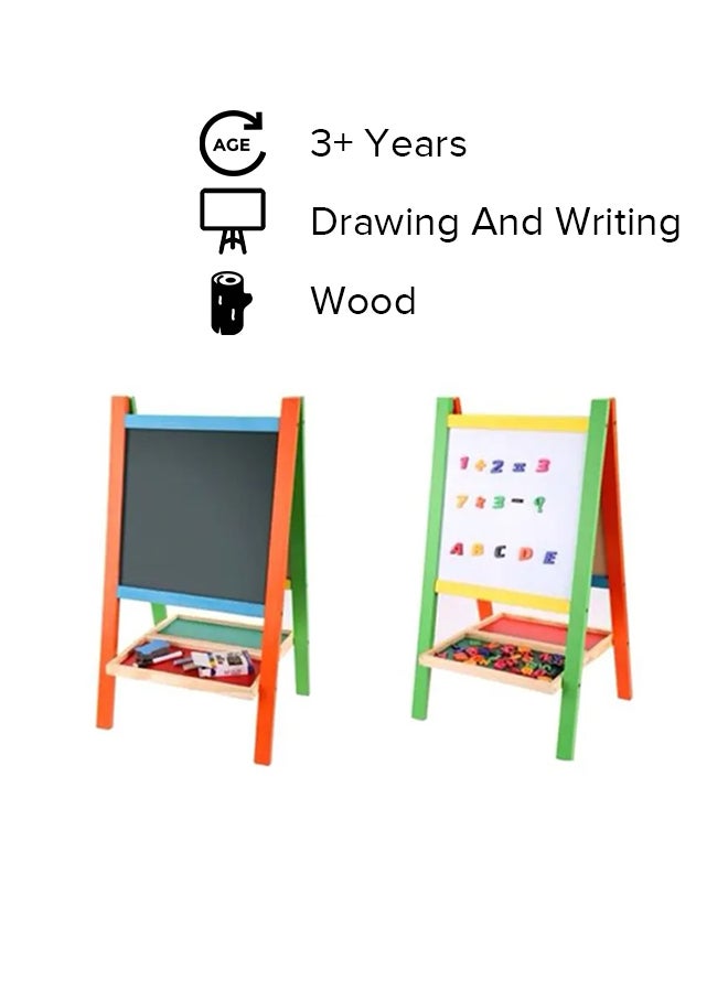 Beauenty - Adjustable Wooden Creative Compact Size Light Weight Drawing And Writing Board 65.5x36.5cm - Image 1