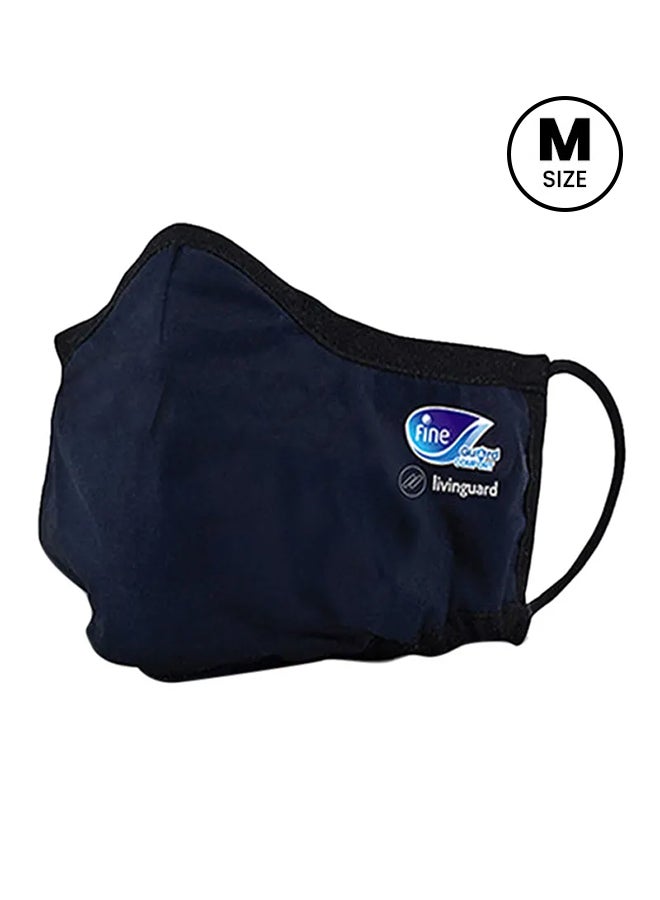 Fine - Adult Face Mask With Livinguard Technology Blue/Black - Image 1
