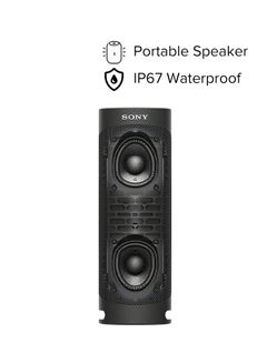 Sony SRS-XB23 Extra Bass Waterproof Portable Bluetooth Speaker Black  - Image 2