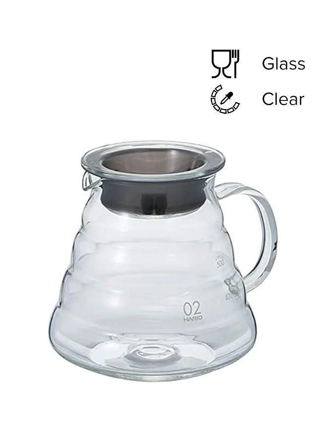 V60 Glass Coffee Server clear 600ml - v1635529353/N41004689A_1