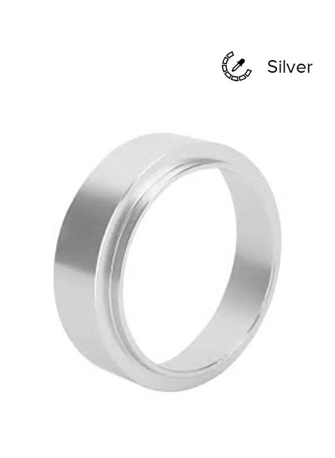 Aluminum Dosing Ring For Espresso Coffee Silver 5.1cm