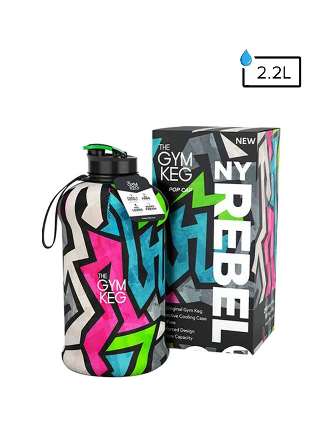 THE GYM KEG BPA Free Plastic Gallon Hydro Jug Large Eco Friendly Reusable Bottle  - Image 1