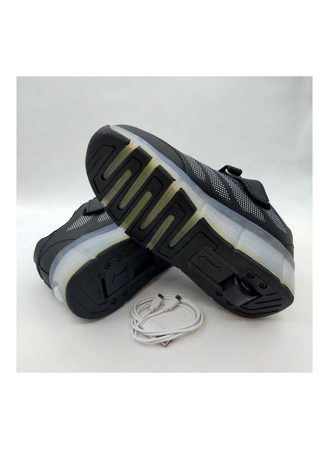 Generic Roller Skates Shoes With Single Wheel  - Image 4