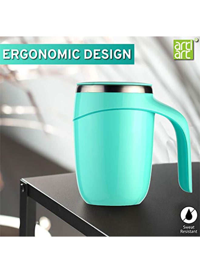 Stainless Steel Spill Proof Travel Mug With Flip Top Lid Green - v1635577742/N51284755A_2