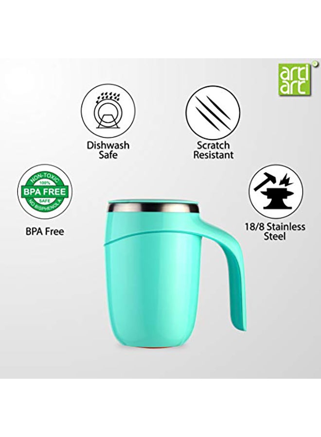 Stainless Steel Spill Proof Travel Mug With Flip Top Lid Green - v1635577742/N51284755A_3