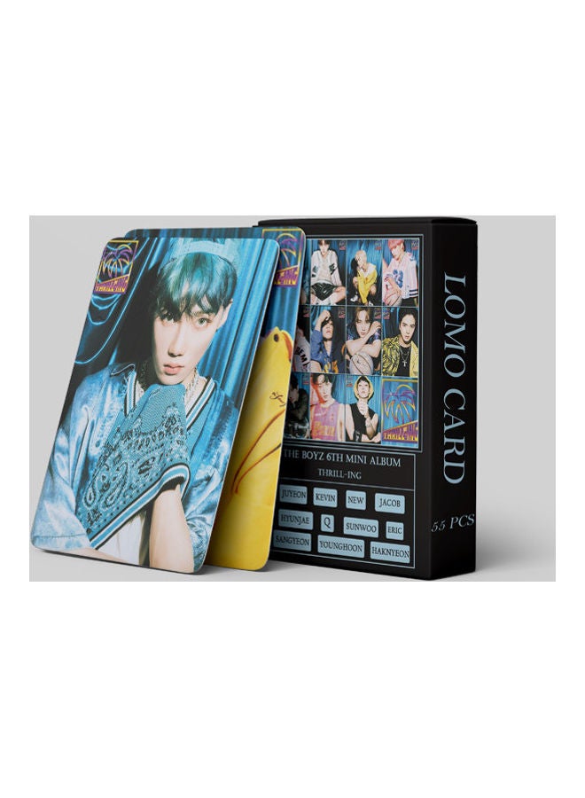 EHOME 55-Piece Thrill-Ing The Boyz Lomo Card - Image 2