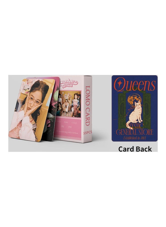 EHOME 55-Piece Queendom Red Velvet Lomo Card - Image 2