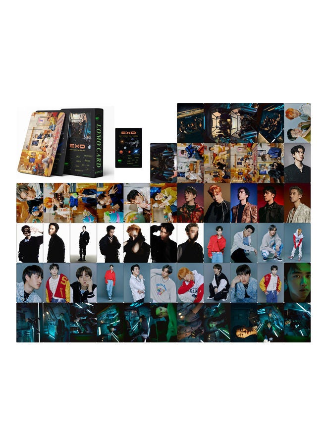 EHOME 55-Piece Exo Don'T Fight The Feeling Lomo Card - Image 1