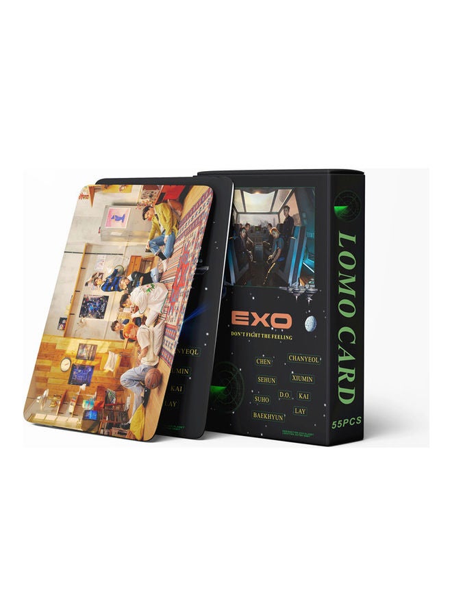 EHOME 55-Piece Exo Don'T Fight The Feeling Lomo Card - Image 3