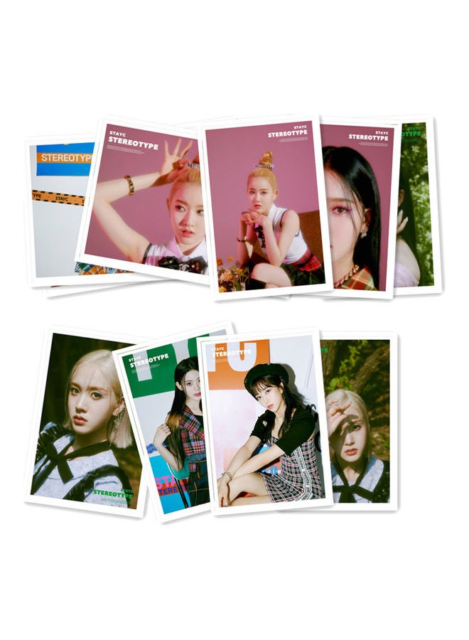 EHOME 40-Piece Stayc 1st Mini Album Stereotyp Lomo Card - Image 5