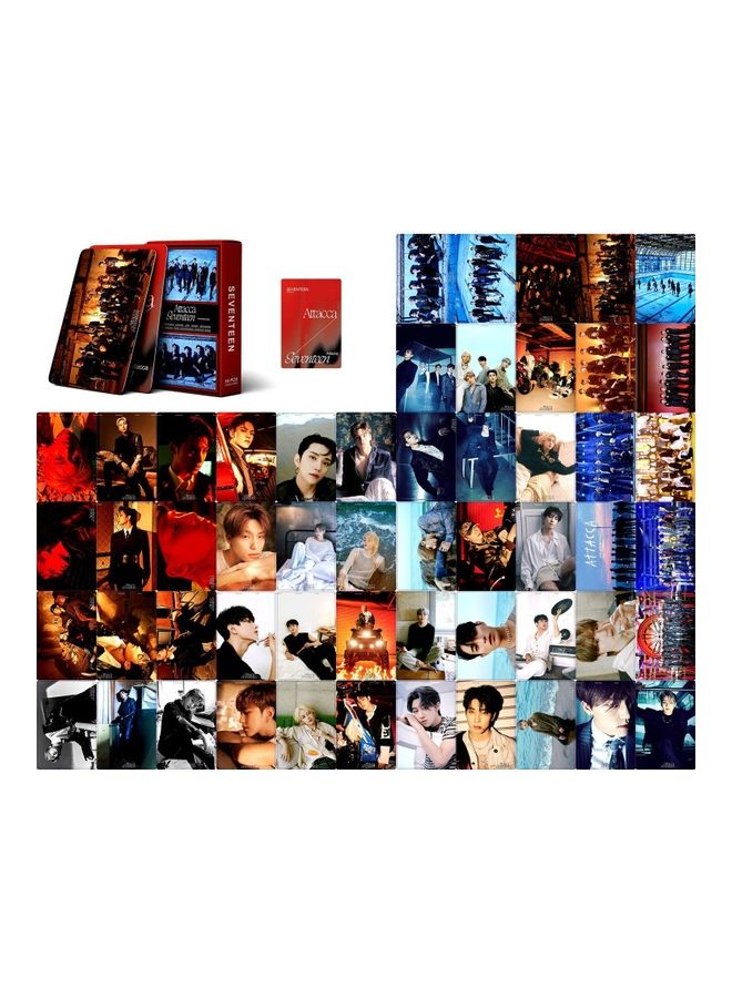 EHOME 54-Piece Attacca Seventeen Lomo Card - Image 1